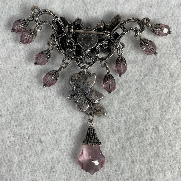 Kenny Ma Brooch Swarovski Crystals - Picture 6 of 9